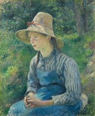 Peasant Girl with a Straw Hat-ZYGR155712