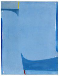 MAX ACKERMANN-Ohne Titel (Blau) 1964