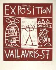 54010------Exposition Vallauris, 1957_Pablo Picasso