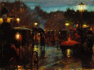 Charles_Courtney_Curran_-_Paris_la_nuit_(1889)