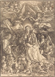 The Virgin Surrounded by Many Angels-ZYGR616