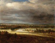 Philips Koninck-Panoramic Landscape with a Village