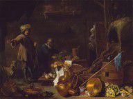 Teniers the Younger, David Heem, Jan Davidsz de-An Artist in His Studio