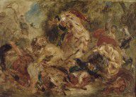Eugène Delacroix The Lion Hunt 