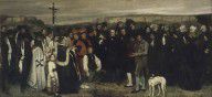 Gustave Courbet A Burial at Ornans 