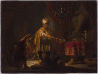Rembrandt Harmensz. van Rijn (Dutch Daniel and Cyrus before the Idol Bel 