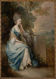 Thomas Gainsborough (English Portrait of Anne, Countess of Chesterfield 