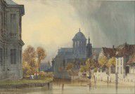 Thomas Shotter Boys (British A View of the Church of Our Lady of Hanswijk, Mechelen (Malines), Be