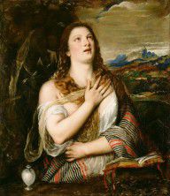 Titian (Tiziano Vecellio) (Italian The Penitent Magdalene 