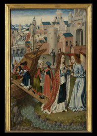 Meester van de Ursulalegende - The Legend of Saint Ursula, the Church and the Synagogue d08
