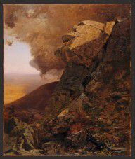 Jervis McEntee A Cliff in the Katskills 
