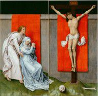RogiervanderWeyden,Netherlandish -TheCrucifixion,withtheVirginandSaintJohn 