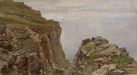 William Trost Richards - St. John's Head, Hoy, Orkneys, ca. 1892