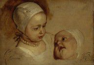 Sir Anthony van Dyck Princess Elizabeth- Daughters of Charles I 