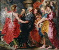 Jacob Jordaens The Flight of Lot and His Family from Sodom (after Rubens) 