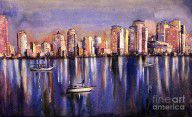 8318220_Watercolor_Painting_Of_Vancouver_Skyline