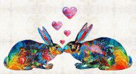 13080486_Bunny_Rabbit_Art_-_Hopped_Up_On_Love_-_By_Sharon_Cummings