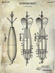 13620088_1951_Spinning_Bait_Patent_Drawing