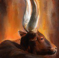 14097307_Dignified_Pose-_Texas_Longhorn_Paintings