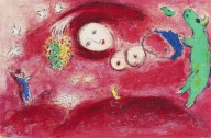 Marc Chagall-Fr�hjahrswiese. 1961.