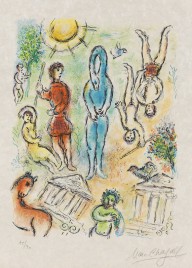 Marc Chagall-In der H�lle. 1975.