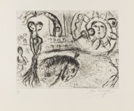Marc Chagall-Le Cirque fantastique. 1967.