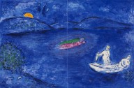 Marc Chagall-Nachklang. 1961.