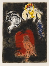 Marc Chagall-The Story of the Exodus. 1966.
