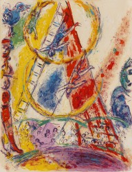 Marc Chagall-Zirkus. 1967.