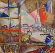 Marc Chagall-Paris through the Window-ZYGU7930