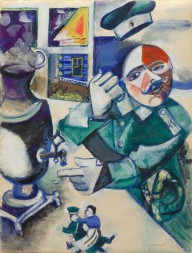 Marc Chagall-The Soldier Drinks-ZYGU8010