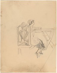 Woman Seated at a Table-ZYGR68730