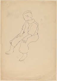 Young Boy Seated Facing Left-ZYGR69024