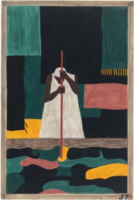 One-Way Ticket Jacob Lawrence's Migration Series-13