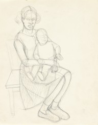 Study for Great America (Mother and Child)-ZYGR161203