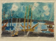 Lyonel Feininger-The Harbor-ZYGU12240