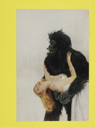 Vogue gorilla with Miss Harper-Eduardo Paolozzi