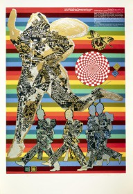 52472------Wittgenstein the Soldier. From As is when_Eduardo Paolozzi